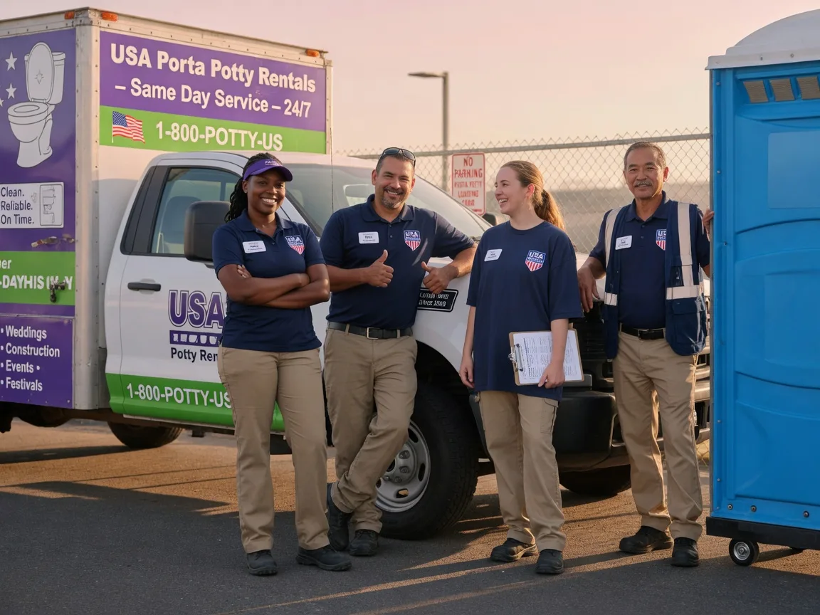 Porta Potty Rental company in Pinconning, MI